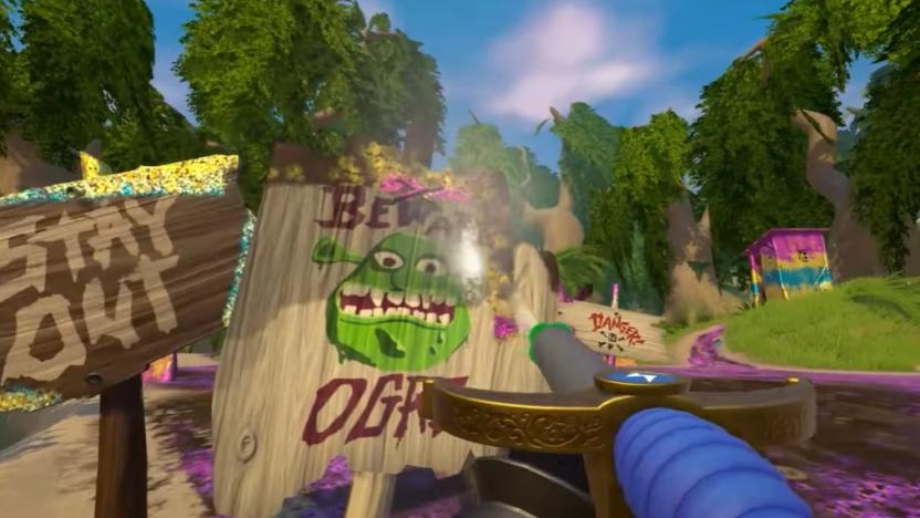 Give Shrek's swampy home a good scrub down in a new DLC pack for Square Enix's PowerWash Simulator.