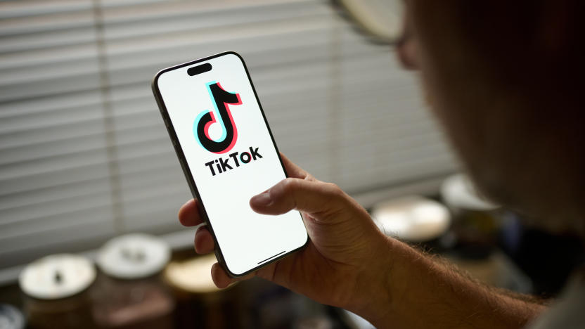 The TikTok app logo is seen in this photo illustration taken in Warsaw, Poland on 18 November, 2024. The Canadian government has ordered the social media giant to wind down its business operations in the country. The decision, announced on Nov. 7, is based on national security concerns tied to TikTok's Chinese ownership and follows a year-long review of the app's Canadian operations. (Photo by Jaap Arriens/NurPhoto via Getty Images)