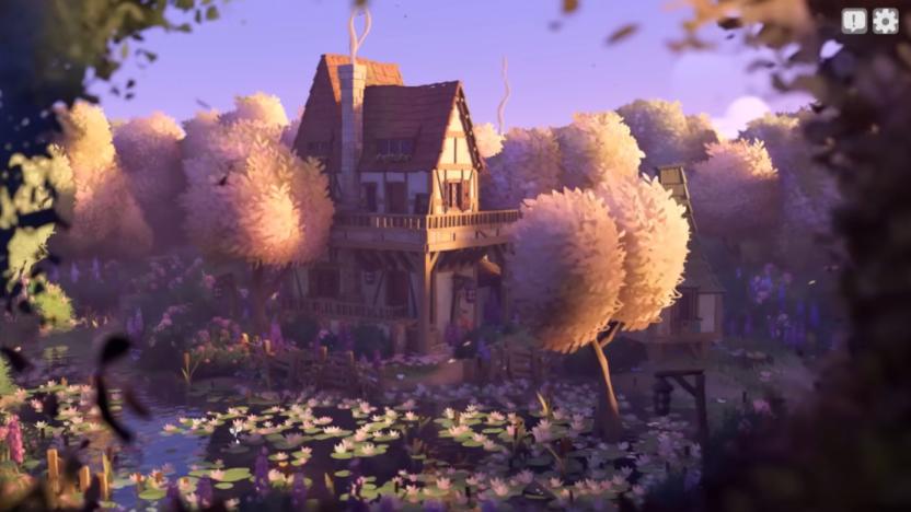 The hamlet building game Tiny Glade is coming to steam on September 23. 