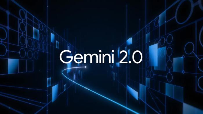 A graphic of Google's Gemini 2.0 model. 