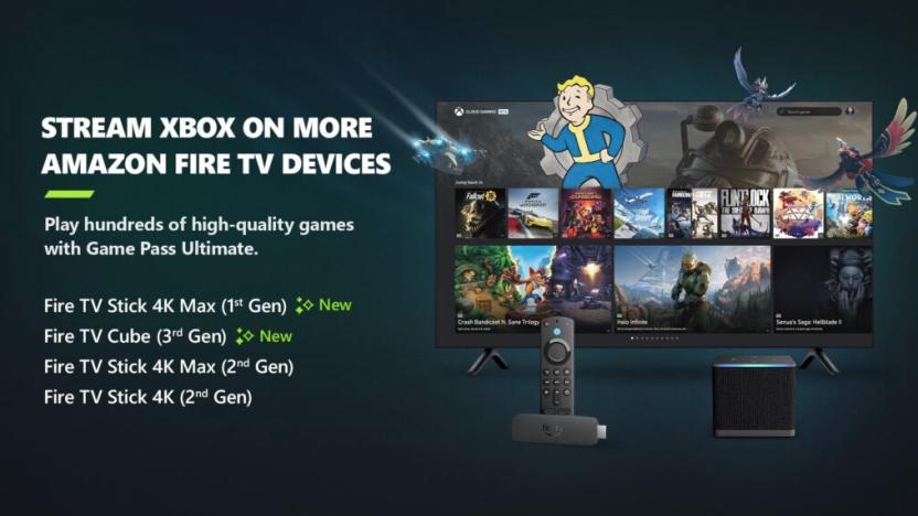 An ad for the update, showing Fire TV integration.