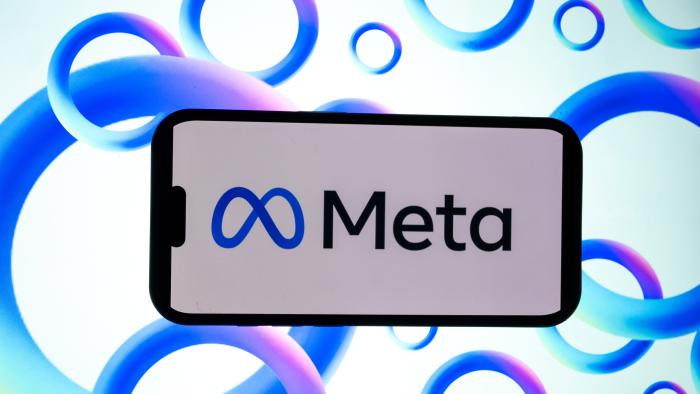 ANKARA, TURKIYE - OCTOBER 2: A phone screen displaying the logo of 'Meta' is seen in Ankara, Turkiye on October 2, 2024. (Photo by Didem Mente/Anadolu via Getty Images)