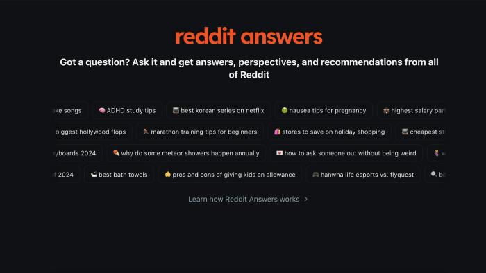 Reddit Answers is starting to roll out now.