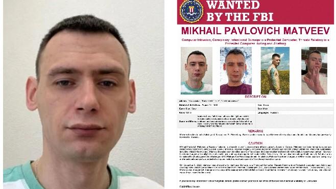 The US Department of Justice is offering a $10 million reward for Mikhail Pavlovich Matveev. 