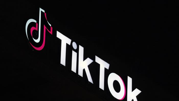 A TikTok sign is displayed on top of their building in Culver City, Calif., on Tuesday, Dec. 3, 2024. (AP Photo/Richard Vogel)