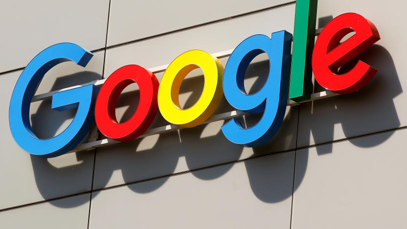 A logo is pictured at Google's European Engineering Center in Zurich, Switzerland July 19,  2018   REUTERS/Arnd Wiegmann