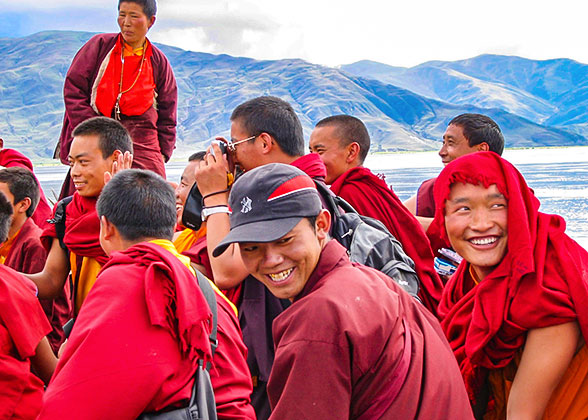Lamas in Tibet
